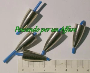 BULLET WEIGHTS gedrechselter Stahl, Gummidämpferschlauch, 5 Stück pro Packung - Bild 1 von 1