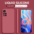Liquid Silicone Case Cover For Xiaomi Redmi Note 12 11 Poco X6  Poco M4 Pro