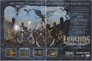 Legends Of Might And Magic Impresión Anuncio/Póster Arte PC Caja Grande (B) - Imagen 1 de 4