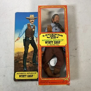 VTG 1973 Wyatt Earp Legends of the West Figure Excel Toy Hong Kong 9.5" NIB New - Picture 1 of 6