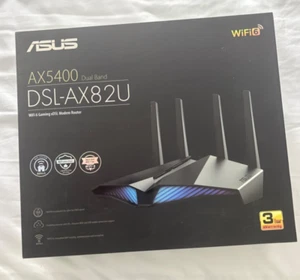 ASUS DSL-AX82U (AX5400) Dual Band WiFi 6 Extendable xDSL Modem Router - Photo 1/2