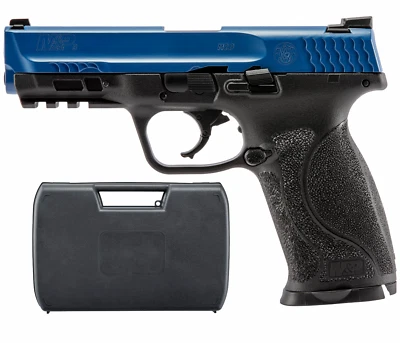Pistola de paintball Umarex T4E S&W M&P9 M2.0 calibre .43 CO2 retroceso azul negro Foto 1 de 4