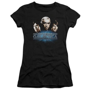 Camiseta Babydoll Battlestar Galactica "Classic Three" Jr Niña - Lg - Envío Gratis - Imagen 1 de 3