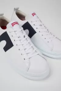 Camper Hombre Corredor Cuero Blanco/Azul Marino ¡OFERTA! - Imagen 1 de 5