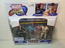 Gamerverse Action Figures MARVEL Vs CAPCOM Black Widow & Ryu Figure, Hasbro Toys