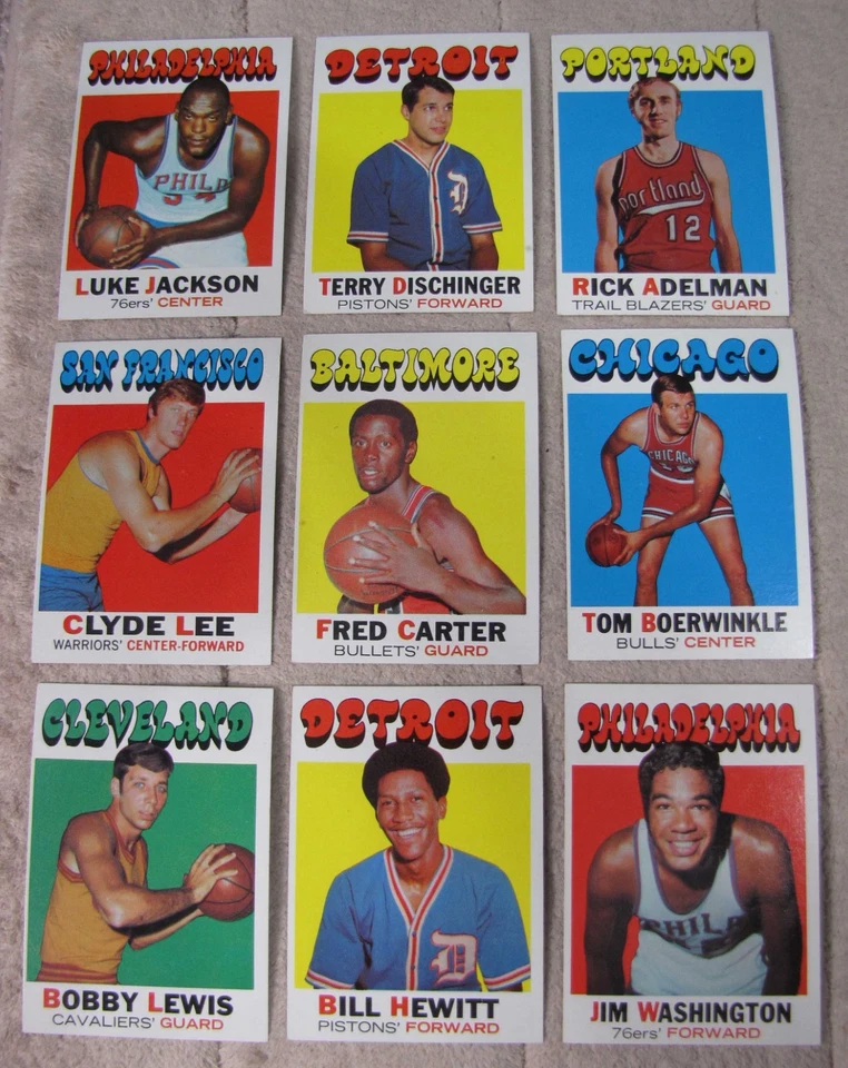 1971-72 Topps Basketball EX/MT NM (Pick  Choose Complete) - Image 1 of 1