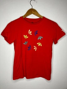 Adidas T-Shirt Mädchen 10-12 rot - Bild 1 von 7