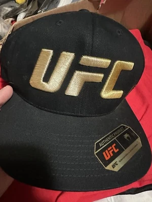 Gorra Unisex UFC Venum MMA Negra Caqui, Auténtica Gorra de Lucha Noche Foto 1 de 3