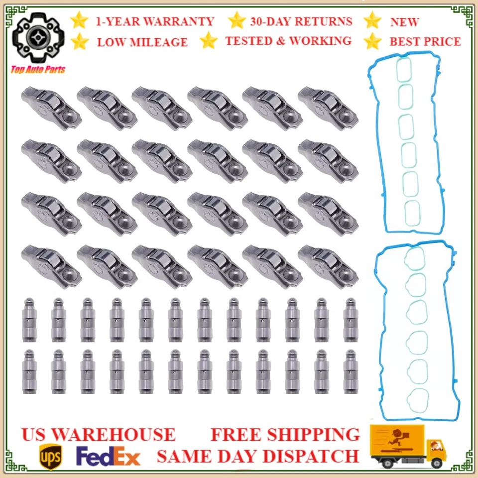 Rocker Arms Lifters Valve Gaskets Kit For 3.6L Chrysler Dodge Jeep Ram 2011-2016 Foto 1 de 4