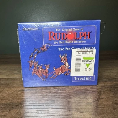 Vintage 1996 The Original Game Of Rudolph The Red-Nosed Reindeer Travel Size - Image 1 of 4