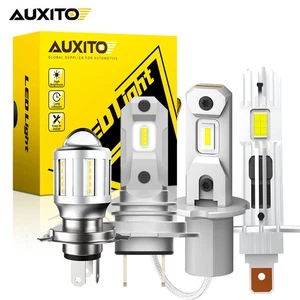 2x H7 H4 H1 LED Headlight Kit 55W 22000LM Globes Car Bulbs High Low Beam 6500K - Picture 1 of 37