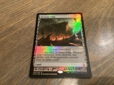 MTG English Tectonic Edge NM Foil Zendikar Expeditions - Image 1 of 2
