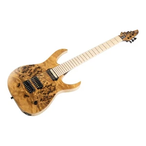 Mayones Duvell 7 Elite Custom T.E.W. Eye Poplar - Natural Satin *NEW* - Picture 1 of 12