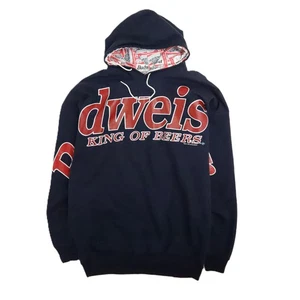 Sudadera con capucha vintage Budweiser deletreada talla XL promoción de cerveza - Imagen 1 de 5
