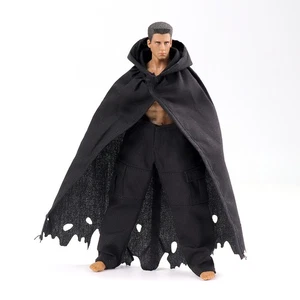 1/12 Scale Distressed Tattered Cape Cloak for 6" Action Figure Gothic Fantasy - Bild 1 von 8