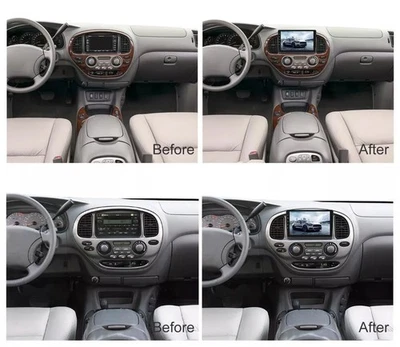 64 GB para Toyota Sequoia 2003 2004 2005 2006 2007 Android 13 CarPlay radio estéreo Foto 1 de 4