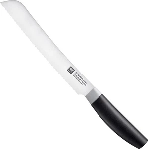 ZWILLING Messer Brotmesser NOW S Wellenschliff Küchenmesser 20 cm design schwarz - Bild 1 von 15