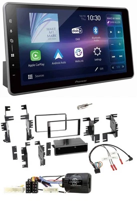 Pioneer Bluetooth USB DAB Lenkrad Autoradio für Nissan Tida ab 2008 Titan ab 201 - Bild 1 von 4