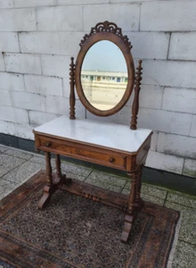 TOILETTE ORIGINALE CARLO X, PRIMI '800, DIM 82 x 43 h 144 CM - Foto 1 di 13
