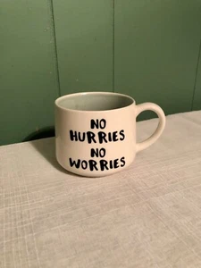 Whimsical Cupboard No Hurries No Worries Sloth Ceramic Coffee Tea Milk Mug Cup - Picture 1 of 5