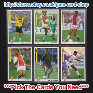 PANINI VOETBAL '94 CARDS (1 TO 60) *PLEASE CHOOSE CARDS*