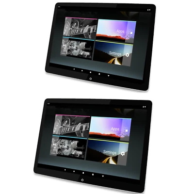 Für Land Rover 1 Set 12" Touchscreen Android Kopfstützen Monitor 8+128GB WiFi+4G - Bild 1 von 4