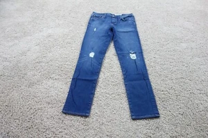Adriano Goldschmied Jeans Girls 18 Blue The Noah Slim Straight Denim Stretch - Picture 1 of 8