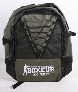 BOXEUR DES RUES Zaino Sportivo con Inserti in Mesh 49x41x4 cm 60 Litri - Foto 1 di 3