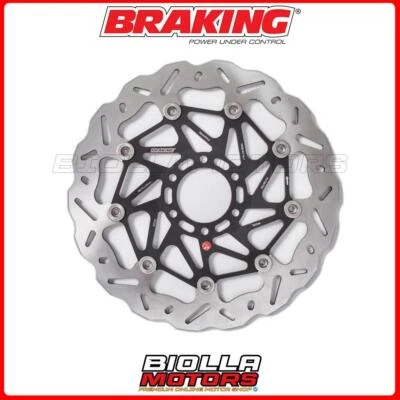 WK039L FRONT BRAKE DISC SX BRAKING CAGIVA XTRA-RAPTOR 1000 2003 - WAVE FLOT - Image 1 of 4
