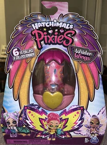 Hatchimals Pixies Wilder Wings Pixie with Fabric Wings and 2 Accessories NEW - Picture 1 of 3