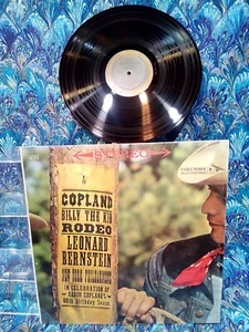 Copland Billy The Kid Rodeo Bernstein Columbia Record 12" MS 6175 Near Mint - Picture 1 of 10