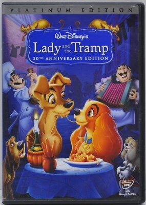 Lady and the Tramp 50th Anniversary Platinum Edition - DVD - 2 Disc Set - Disney - Image 1 of 3