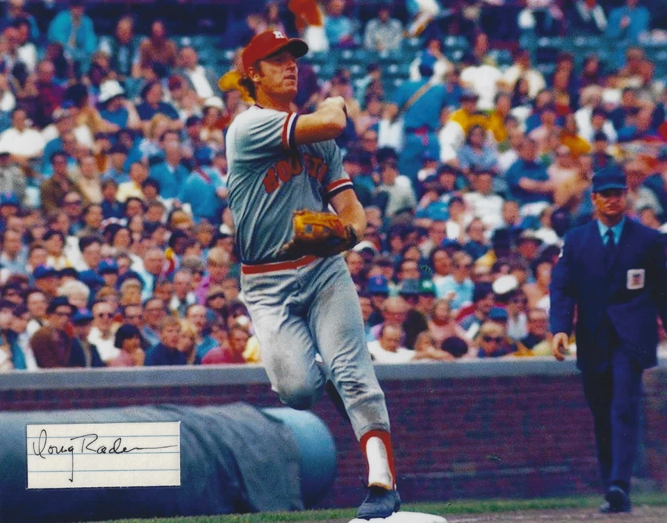 Doug Rader Autographed Signed 8x10 Photo - MLB Houston Astros - RARE! - w/COA - Image 1 of 1