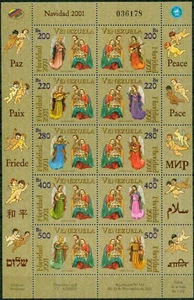 VENEZUELA -2001– CHRISTMAS -VF** - Picture 1 of 1