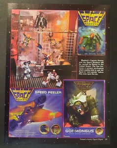 CAPITÁN SIMIO Y LOS MONOS ESPACIALES Gormongus ~ Página de vista previa de revista/Anuncio impreso - Imagen 1 de 1