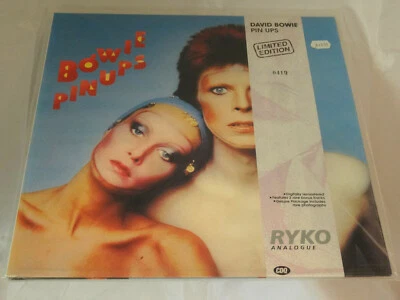 David Bowie Pinups Sealed Vinyl Record LP USA 1990 Limited Edition, Numbered  - Image 1 of 4