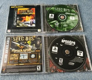 Spec Ops: Covert Assault and Ranger Elite (Sony PlayStation 1) PS1 - Complete - Picture 1 of 6