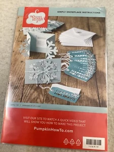 Stampin’ Up! Paper Pumpkin  Stamps & Instructions - SIMPLY SNOWFLAKE - Picture 1 of 3