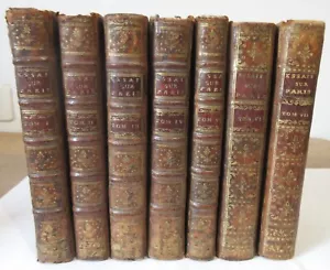 Saint-Foix Ensayos Históricos Sobre París 1776-1777 Complet Des 7 Vol. 5e Ed + - Imagen 1 de 18
