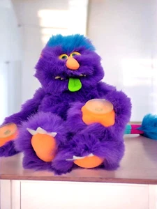 Russ Weirdo Willy Monster Pet Purple Plush Window Clinger Toy 13” Vintage - Picture 1 of 10