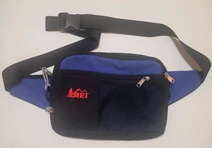 REI Waist Wandertasche Bauchtasche blau/schwarz/rot 2 Lg Zip Beutel stabil effizient - Bild 1 von 13