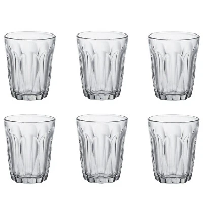 NEW DURALEX PROVENCE TUMBLER 90ml Glass Latte Shot Coffee SET 6 - image 1 of 2