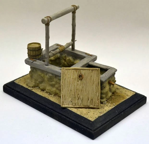1/35 Large North African Well (incl. 8 Resin pcs, Brass Rod & Miniature Rope) - Image 1 of 1