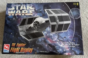 Star Wars Tie Fighter Flight Display Model Kit, 1:36 Scale, AMT - Picture 1 of 2