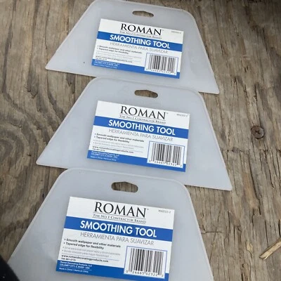 3X Herramienta de alisado de papel tapiz romano para mejoras del hogar Papel tapiz más suave Foto 1 de 4
