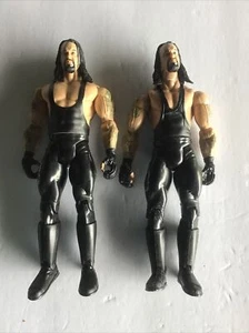 Lotto di 2 action figure WWE Undertaker 2004 Jakks Deadman Wrestling - Foto 1 di 4
