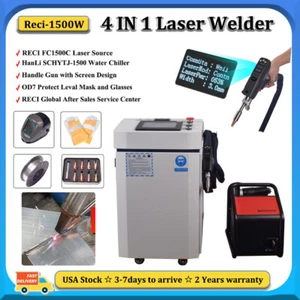 4 IN 1 RECI 1500W Welder Metal Cutting Welding Cleaning Weld Seam Clean Machine - Picture 1 of 20