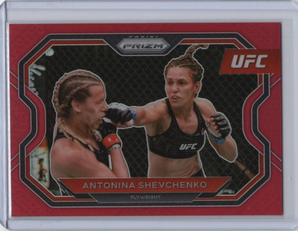 2021 Panini Prizm Red Prizm #192 Antonina Shevchenko 88/275 - Image 1 of 2