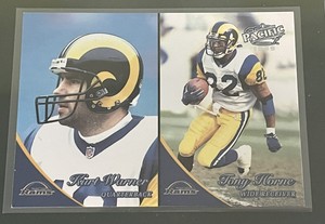 1999 Pacific Kurt Warner/Tony Horne #343 RC HOF