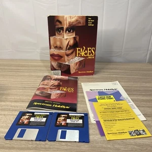 Faces (PC, 1990) Complete. - Picture 1 of 6